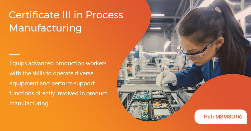 BSI Learning - Certificate III in Process Manufacturing