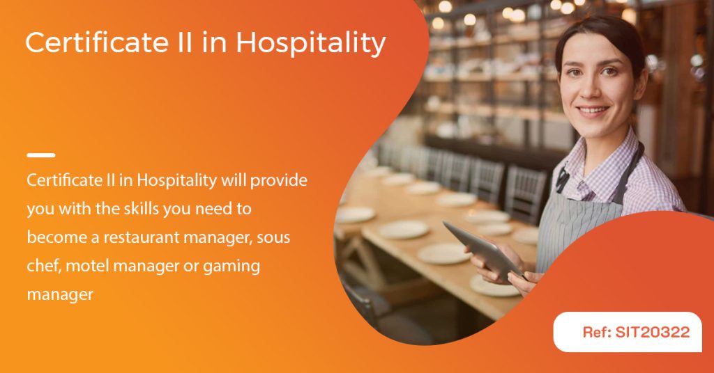 BSI Learning - Certificate II in Hospitality