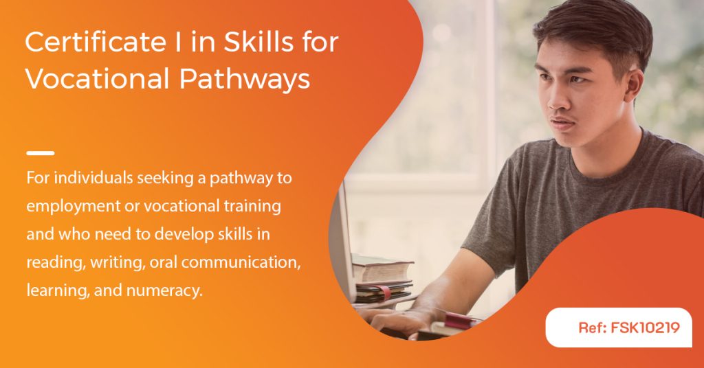 BSI Learning - Certificate I in Skills for Vocational Pathways