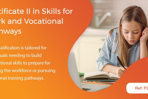 BSI Learning - Certificate II in Skills for Work and Vocational Pathways